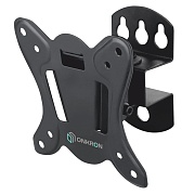 Кронштейн для ТВ ONKRON NP13 чёрный, для 10"-32", наклон 8°, поворот 180°, нагрузка до 25 кг, расстояние до стены 85 мм Чёрный