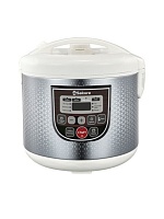 Мультиварка Sakura SA-7753W (5л / 800 Вт / 10 программ) Серебристый