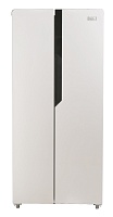 Холодильник Side by Side Ascoli ACDS450WIB White (Объем - 456 л / Высота - 185.5 см / Ширина - 83 см / A+ / Белое стекло / No Frost) Белый