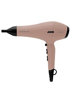 Фен Polaris PHD 2600AСi (полноразмерный/ 2600 Вт / 3 режима / холодный воздух / шнур - 3 м / ионизация/ диффузор / концентратор / розовый пепел) розовый