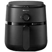 Аэрогриль Philips NA120/00 (1500 Вт, 4,2 л, упр. - механическое, программ - 12, таймер на - 60 мин) чёрный