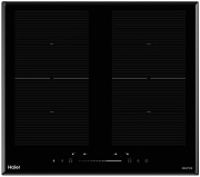 Поверхность индукционная Haier HHK-Y64TJVB (Черный  / 4 конфорки / (1,8/1,8/1,8/1,8) кВт / стеклокерамика / Bridge zone*2 / 7,2 кВт) чёрный