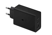 Сетевое зарядное устройство Samsung EP-T6530NBEGEU (Type-C/3A/65W/быстрая зарядка PD 3.0/чёрное) Чёрный