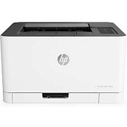 Принтер HP Color Laser 150NW (4ZB95A) цветной/A4/600*600/18стр/мин/RJ-45+USD+WiFi (картридж HP 117) Белый