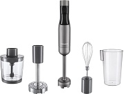 Блендер Redmond BH403 (1500 Вт / скоростей 9 / венчик, измельчитель, стакан, пюре) серый