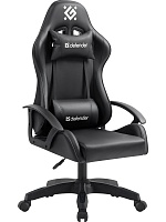 Игровое кресло Defender Aster, чёрный 