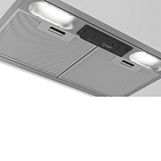 Вытяжка полновстраиваемая Indesit INAE 52FLS X (381 м³/ч / 191 Вт / LED освещение 2x3 Вт/ ширина - 53 см / нерж. сталь) нержавеющая сталь