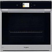 Духовой шкаф Whirlpool W9 OM2 4MS2H (73 л / до 250 °C / Нерж.сталь и стекло / SmartClean (очистка паром) / Гриль / Телескоп. напр. / A+) Чёрный/нержавейка