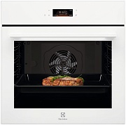 Духовой шкаф Electrolux LOE8F38V (MealAssist 700 / 72 л / до 300°C / Белый, стекло / Катализ / телескопич. напр.(x1) / SoftClose) белый