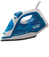 Утюг Gorenje SIH1800BLT Синий (1800 Вт/ подошва - керамика/ паровой удар - 80 г/мин/ 1,7 м) 