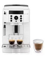 Кофемашина DeLonghi Magnifica S ECAM21.117.W (кофе зерновой, молотый/ 1450 Вт/ 1.8 л/ капучинатор/ 2 напитка) белый