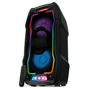 Беспроводная портативная колонка SVEN PS-730 / 100W / microSD / USB / FM / Bluetooth /  Батарея 4400mAh / RGB подсветка / караоке / Чёрный Чёрный