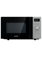 Микроволновая печь Gorenje MO20A4XH (Advanced / 20 л, 800 Вт, переключатели кнопки + поворотный механизм, гриль 1000 Вт, серебристый/черный) Серебристый