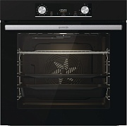 Духовой шкаф Gorenje BOSX6737E03B (Essential / 77 л / до 300 °C / Чёрный, стекло / AquaClean / PerfectGrill / съемные направляющие / А / IconLED) Чёрный