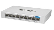Коммутатор Keenetic PoE+ Switch 9 (KN-4710) 9-портовый гигабитный коммутатор с 8 портами PoE+ 120 Вт 802.3af/at поддержка QoS DSCP/802.1p 