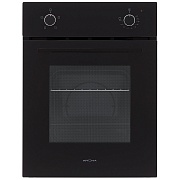 Духовой шкаф KRONA BLUME 45 BL/BL (Узкий, 45 см / 47,5 л / до 260 °C / Чёрное стекло / Боковые направляющие / Гриль / А) чёрный