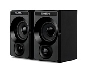 Колонки 2.0 SVEN SPS-535 / 6W / Питание - USB / Аудиовыход на наушники / чёрный / Корпус - дерево (MDF)  Чёрный