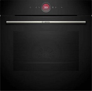 Духовой шкаф Bosch HBG7722B1 (Serie8 / 71 л / до 300 °C / чёрное стекло / Гриль / Пиролиз / Home Connect / SoftClose / A+) Чёрный