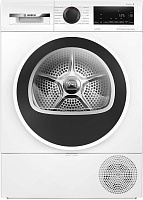 Сушильная машина с тепловым насосом Bosch WQG1417GPL (Serie6 / 61,3см / 9кг / AutoDry / EasyClean / DrainSet / AntiVibration Design / А+++) Белый