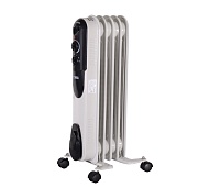 Масляный радиатор Ресанта ОМПТ- 5Н (1000 Вт, площадь - 15 м², термостат) 