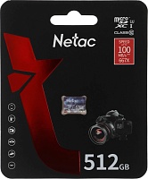Память micro Secure Digital Card 512Gb Netac Ultra / без адаптера SD /NT02P500ULT-512G-S/ 
