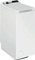 Стиральная машина вертикальная Whirlpool TDLRB 6252BS EU/N (60см / 6кг / 1200об / 6th SENSE) белый