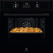 Духовой шкаф Electrolux EOD3H50BK (SteamBake 600 / 65л / до 250°C / Чёрный / AquaClean / телескоп. напр. x1) чёрный
