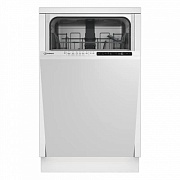 Машина посудомоечная встраиваемая 45 см Indesit RWM 8E55 (9 комплектов / 2 полки / расход воды - 10,5 л / Aquastop / А) Белый
