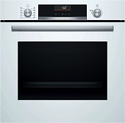 Духовой шкаф Bosch HBA5360W0 (Serie6 / 71 л / до 275 °C / Белое стекло / AutoPilot 10 / Телескоп. напр. (x1) / TelescopeStop / A) Белый