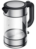 Чайник Xiaomi Electric Glass Kettle (2200 Вт, 1.7л, стекло/металл) (BHR7490RU) серебристый