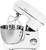Миксер планетарный Candy CM-500 (600Вт / 4 л / скоростей 6 / корпус металл / насадок 3 / белый) 