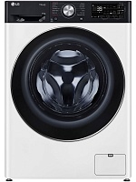 Стиральная машина LG F4WR711S3HA (56,5см / 11кг / 1400об / пар / AI DD / TurboWash360 / ThinQ(Wi-Fi) / Inverter Direct Drive / A+++) Чёрный Белый