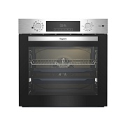 Духовой шкаф с добавлением пара Hotpoint HSTF 1231 JSAH IX (72 л / до 280°C / Нерж. сталь / Катализ / Гриль / Телескоп. направляющие (x1) / А+) нержавеющая сталь