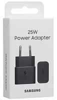 Сетевое зарядное устройство Samsung EP-T2510NBEGEU (Type-C/3A/25W/быстрая зарядка PD 3.0/чёрное) Чёрный