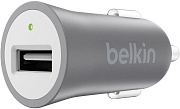 Автомобильное зарядное устройство Belkin F8M730btGRY (1 USB/2,4A/серое) серый