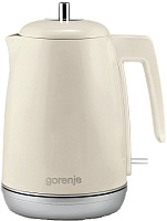 Чайник Gorenje K15RL (2200 Вт / 1,7 л / металл/пластик / бежевый) Бежевый