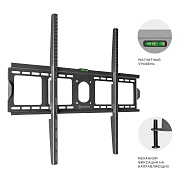Кронштейн для ТВ ONKRON UF4 чёрный, фиксированный, для 55"-100", нагрузка до 75 кг, расстояние до стены 35 мм Чёрный
