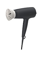 Фен Philips BHD302/00 (полноразмерный / 1600 Вт / 3 режима / холодный воздух / генератор ионов / шнур - 1,8 м) чёрный