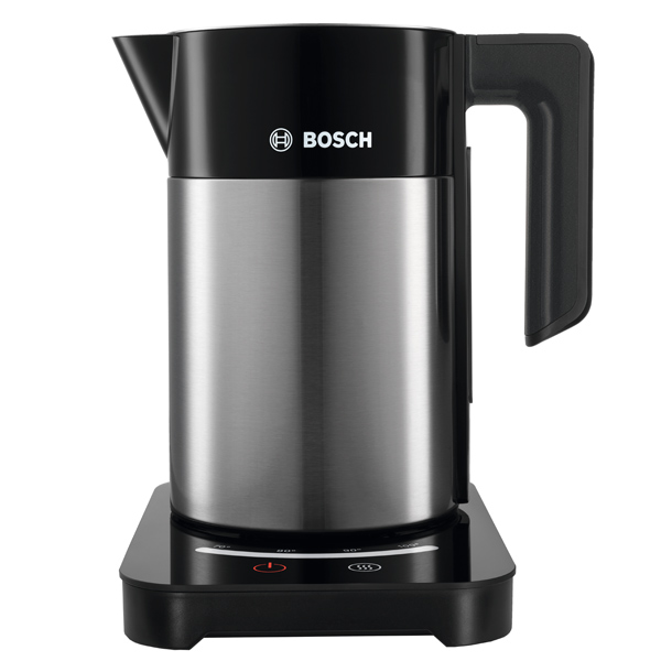 Чайник Bosch TWK7203 (2200Вт / 1,7л / металл / черный / контроль температуры)