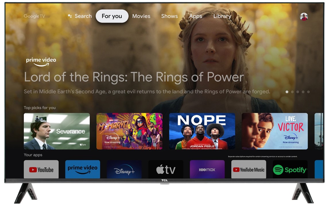 Телевизор TCL 40S5400A Full HD Google TV