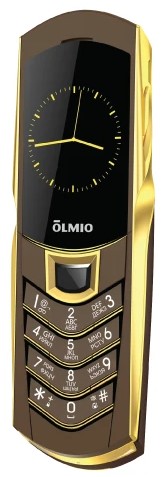 Телефон мобильный Olmio K08, кофе-золото