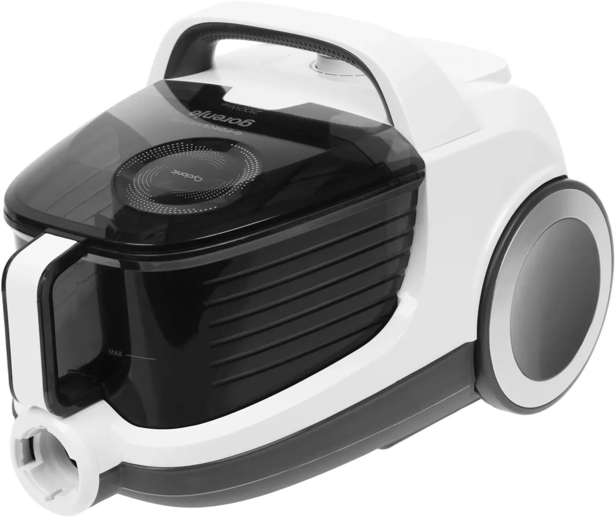 Пылесос Gorenje VC2101GALWCY (2100/300Вт, контейнер 3,3л, белый)