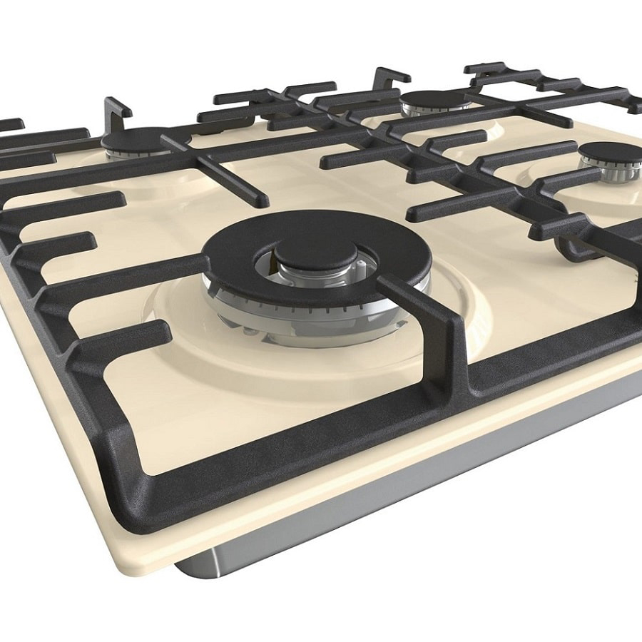 Поверхность газовая Gorenje GW642CLI (Classico / беж / эмаль / чугун / WOK)