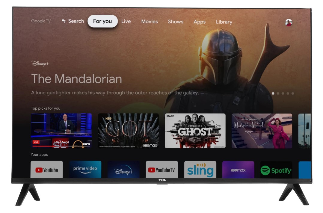 Телевизор TCL 32S5400A Full HD Google TV