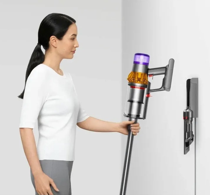 Пылесос Dyson V15 Detect Absolute, yellow/nickel