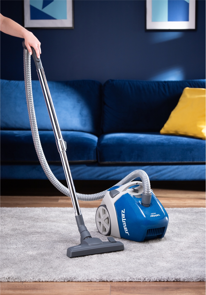 Пылесос Zelmer ZVC3502N (900Вт, мешок 3,5л, синий)