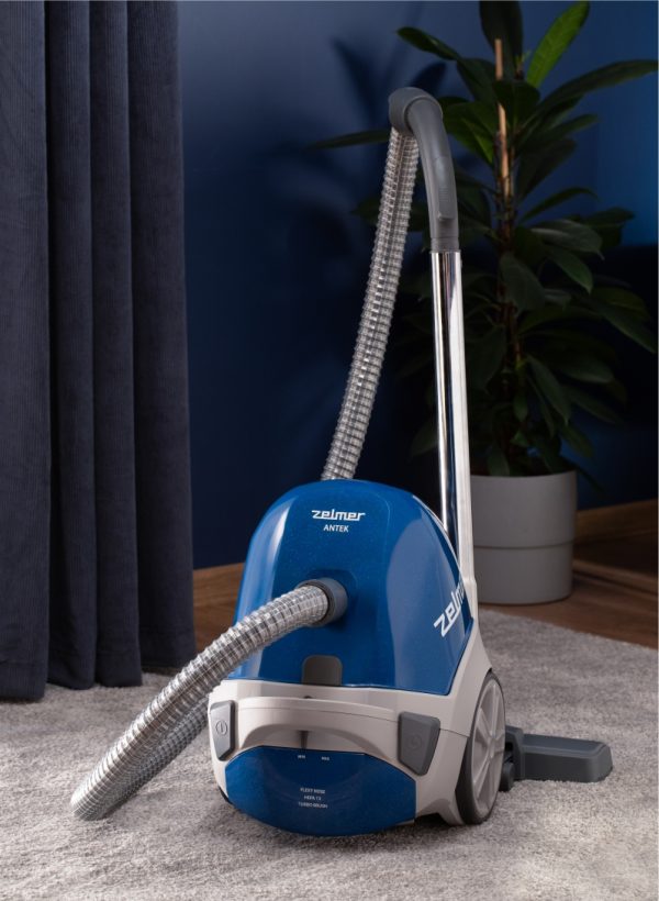Пылесос Zelmer ZVC3502N (900Вт, мешок 3,5л, синий)