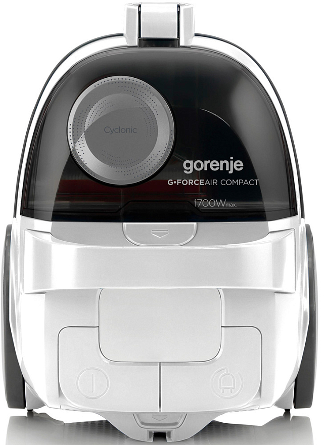 Пылесос Gorenje VC1701GACWCY (1700/270Вт, контейнер 2,2л, белый)