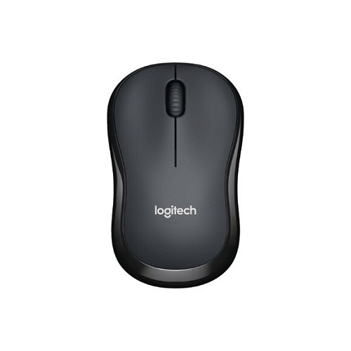 Беспроводная мышь Logitech M220 SILENT Charcoal/ серый USB (910-004895)
