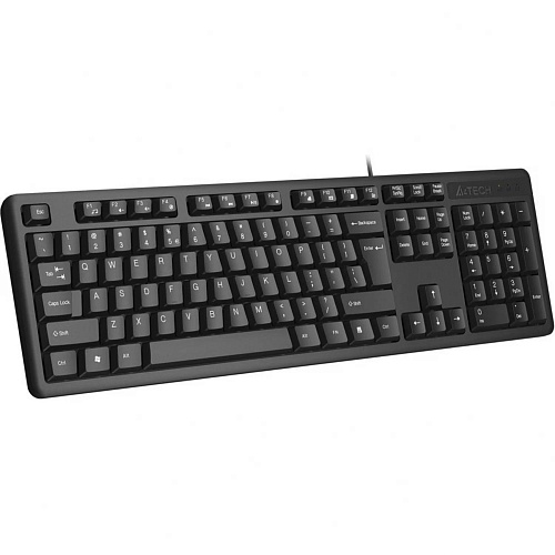 Клавиатура A4Tech KKS-3, 1.5м., черный.